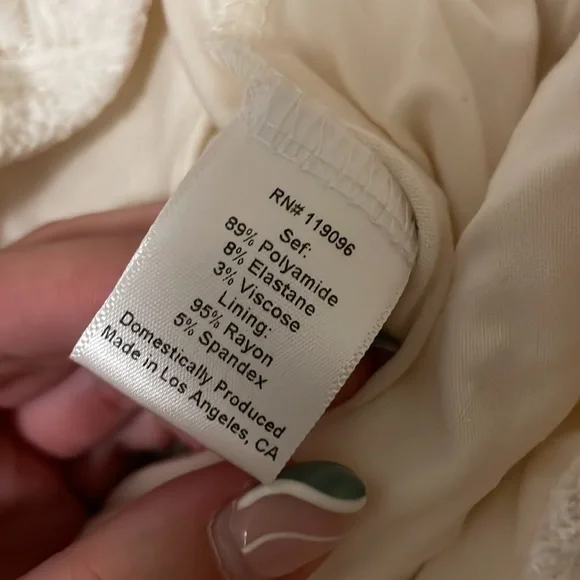 NWT Nightcap Off the Shoulder Lace Bodysuit - Picture 5 of 5